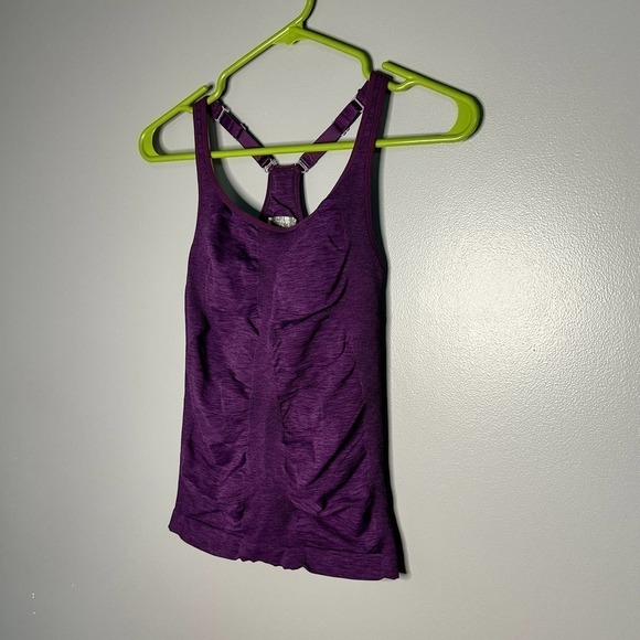 Athleta Ruched Racerback Tank Size XS - Picture 3 of 8